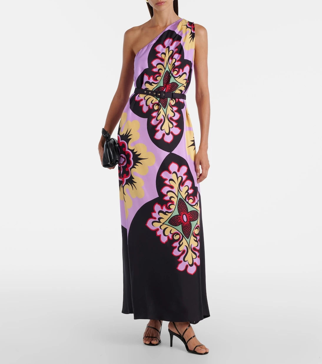 La DoubleJ - Roy printed silk twill maxi dress