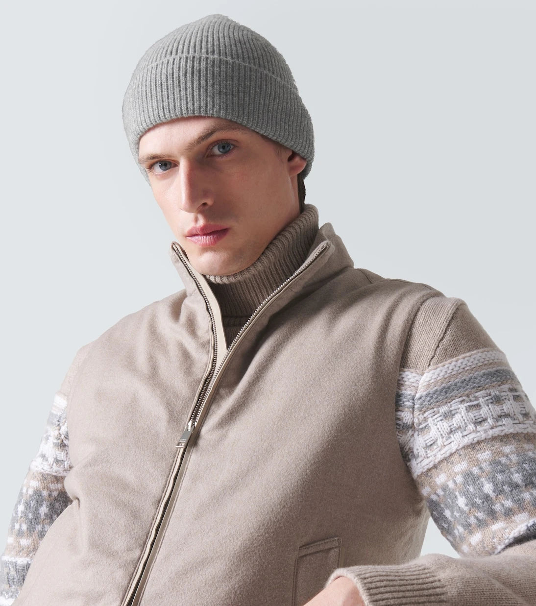 Zegna - Ribbed-knit cashmere beanie