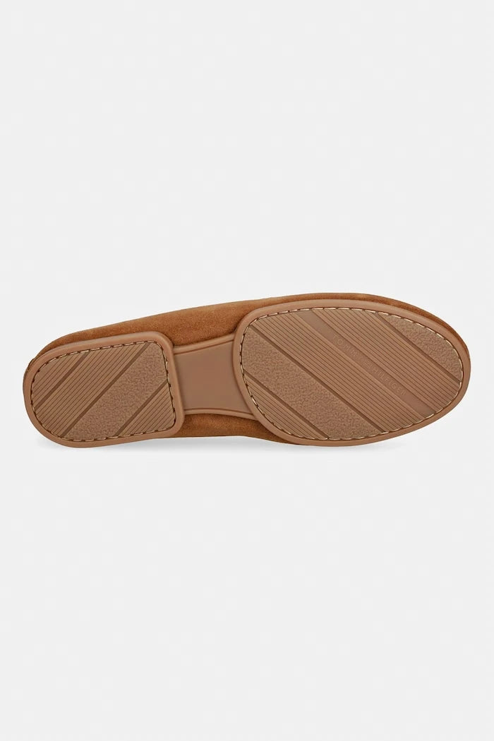 Tommy Hilfiger Kadın Süet Mokasen TH FLEX SUEDE LOAFER BALLERINA