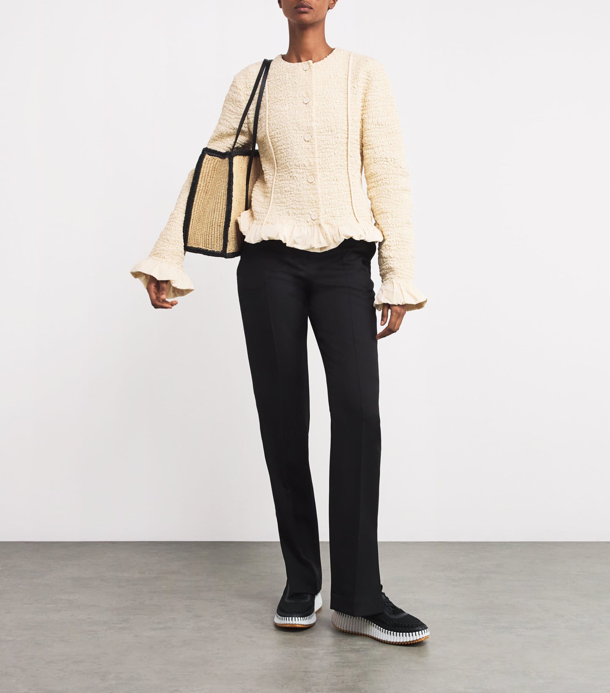 Black Nama Runner Sneakers