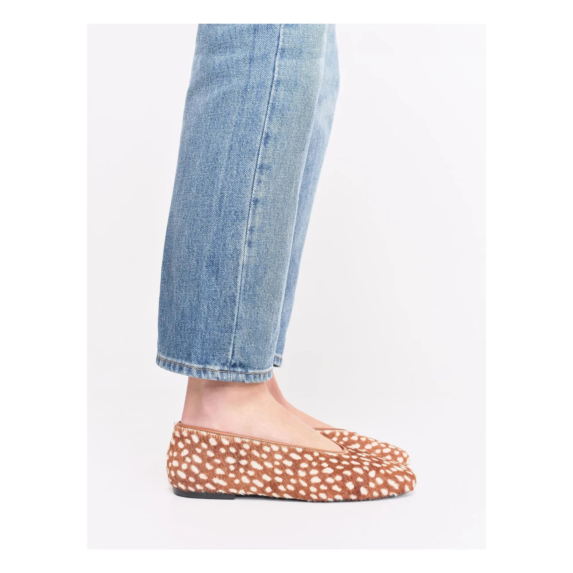Socque Paris - Telma Bambi ballerinas | Camel