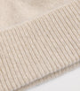 Joseph Beige Cashmere-Blend Brushed Beanie