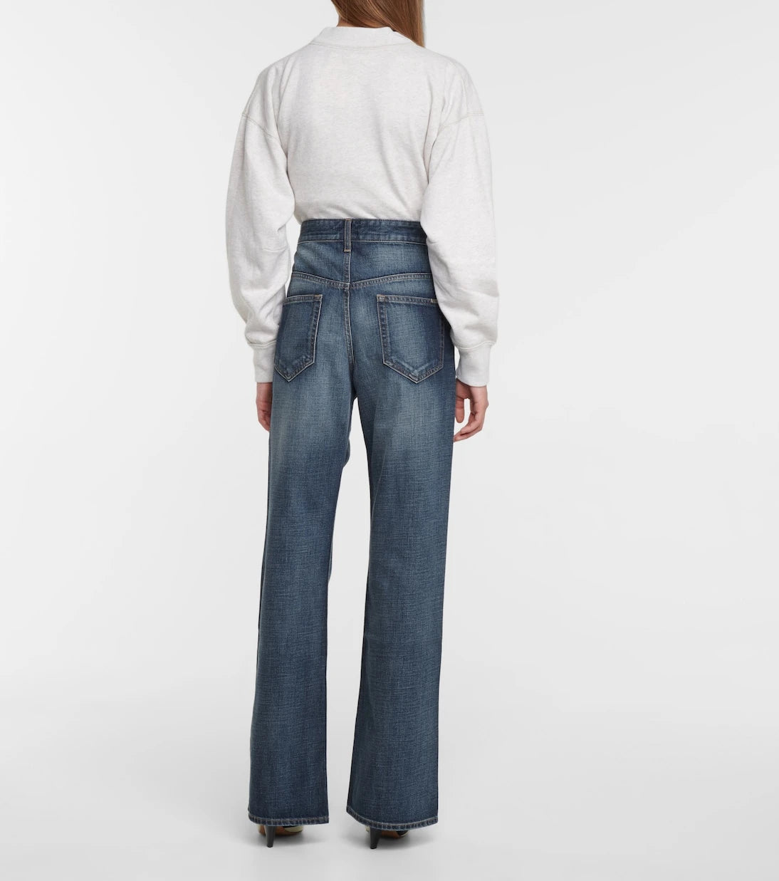 Marant Etoile - Belvira high-rise bootcut jeans