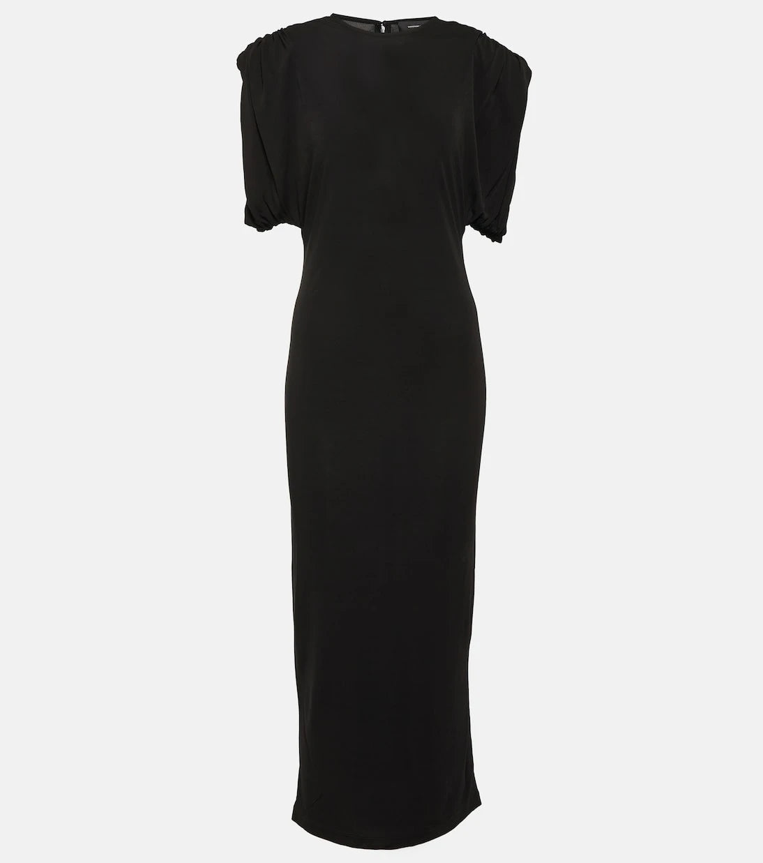 Wardrobe.NYC - Ruched jersey midi dress
