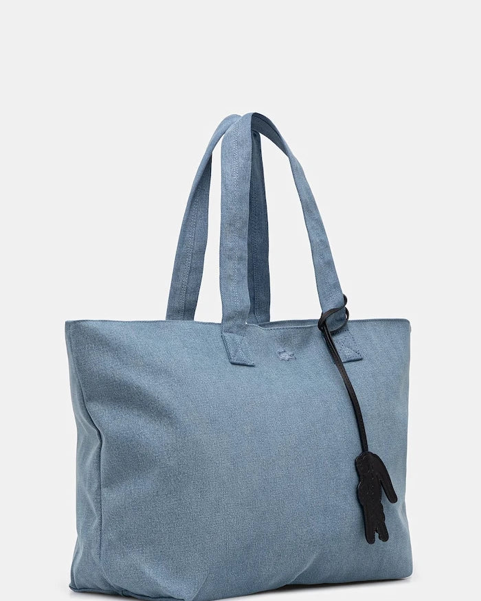 Lacoste denim kadın tote çanta