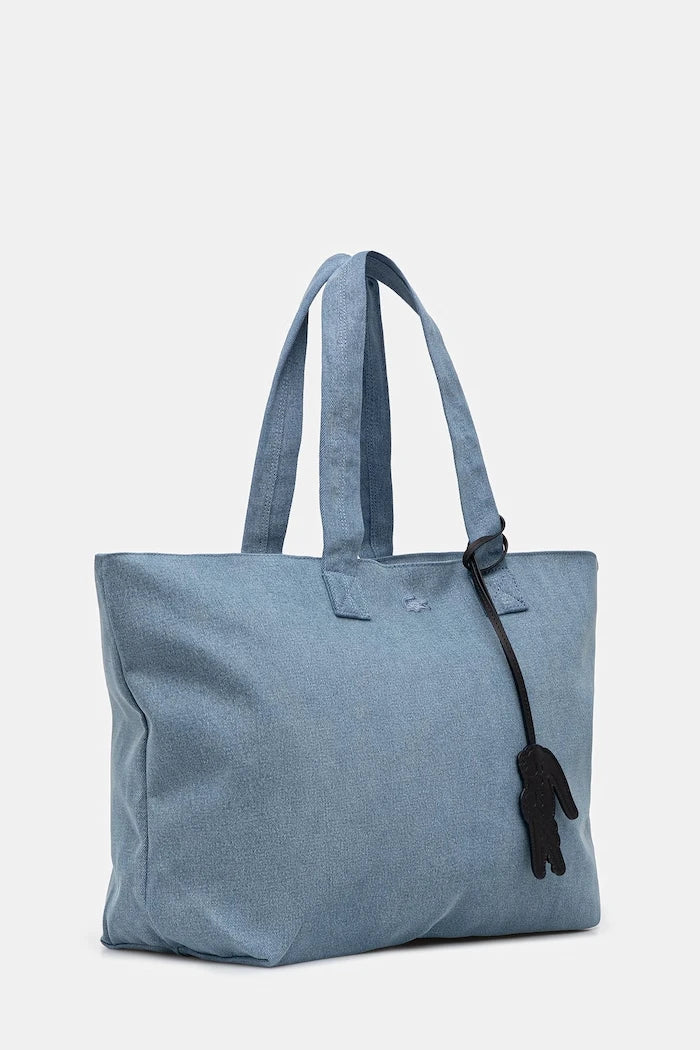 Lacoste denim kadın tote çanta