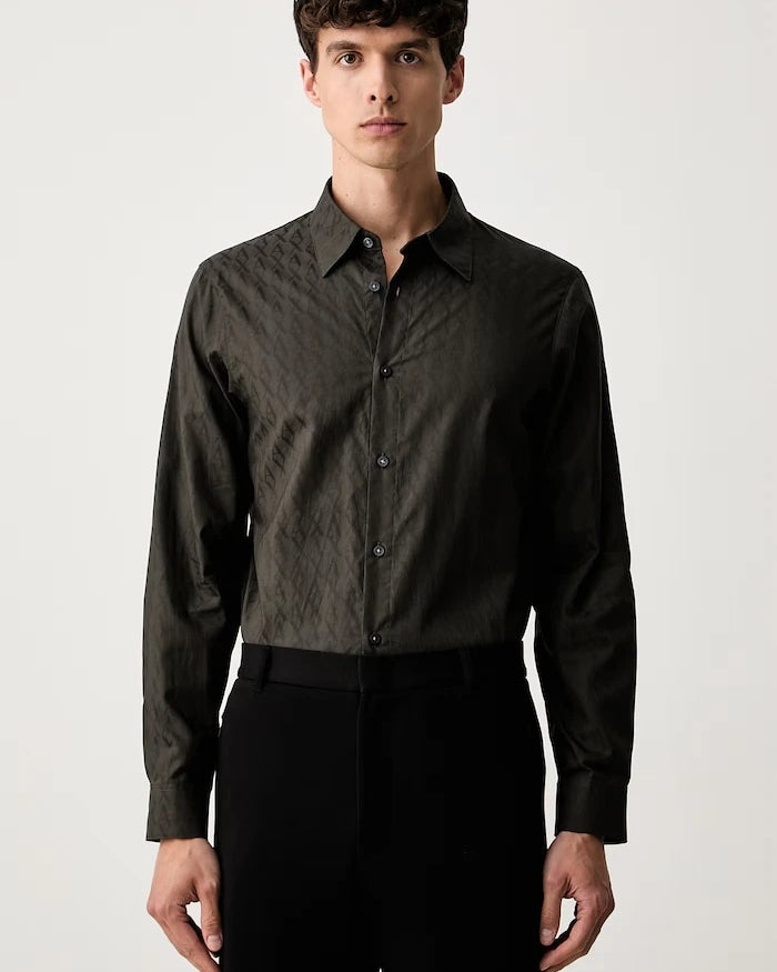 Armani Exchange erkek pamuklu gömlek