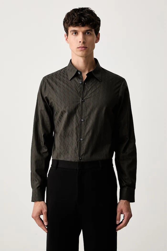 Armani Exchange erkek pamuklu gömlek