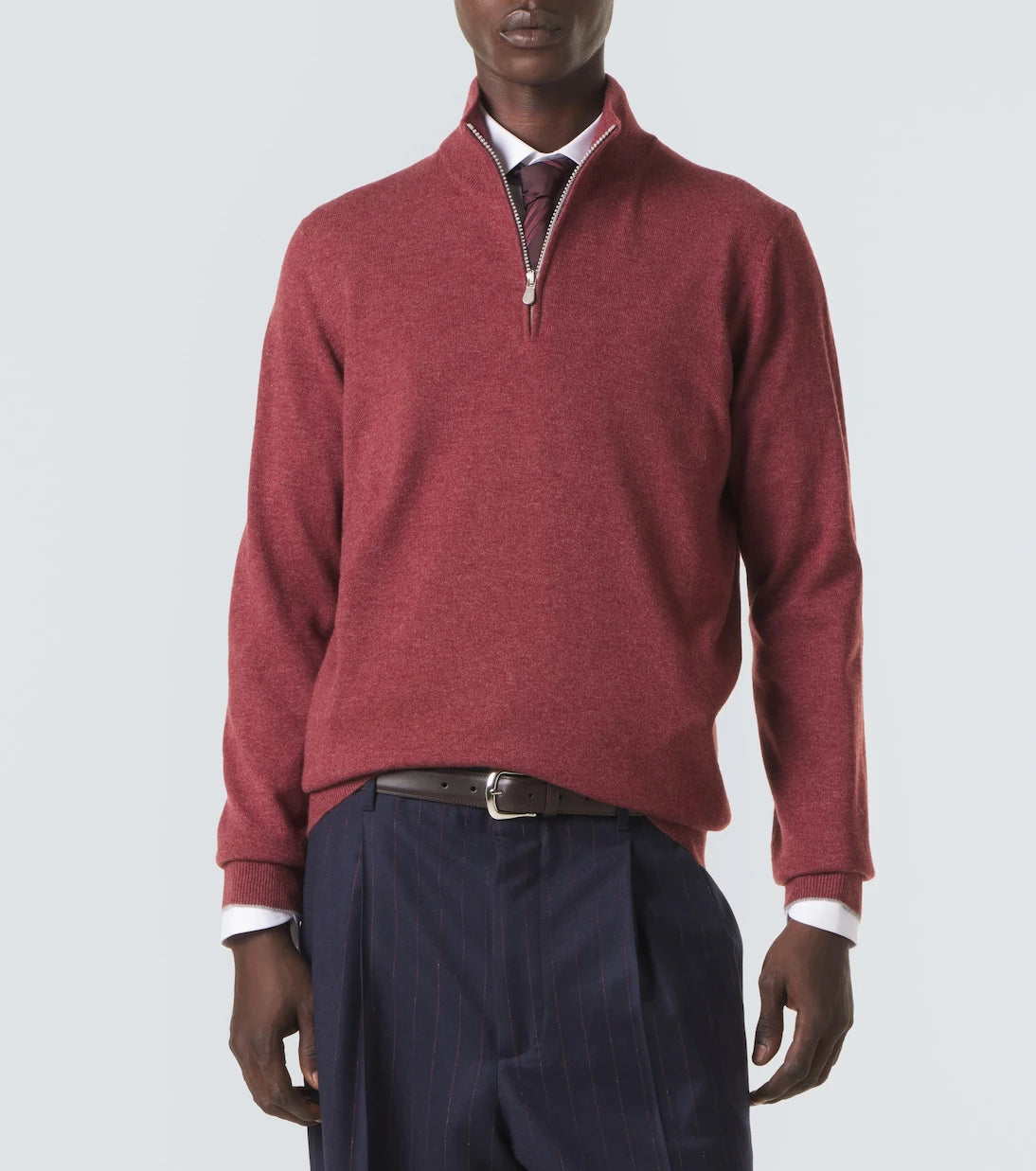 Brunello Cucinelli - Cashmere half-zip sweater
