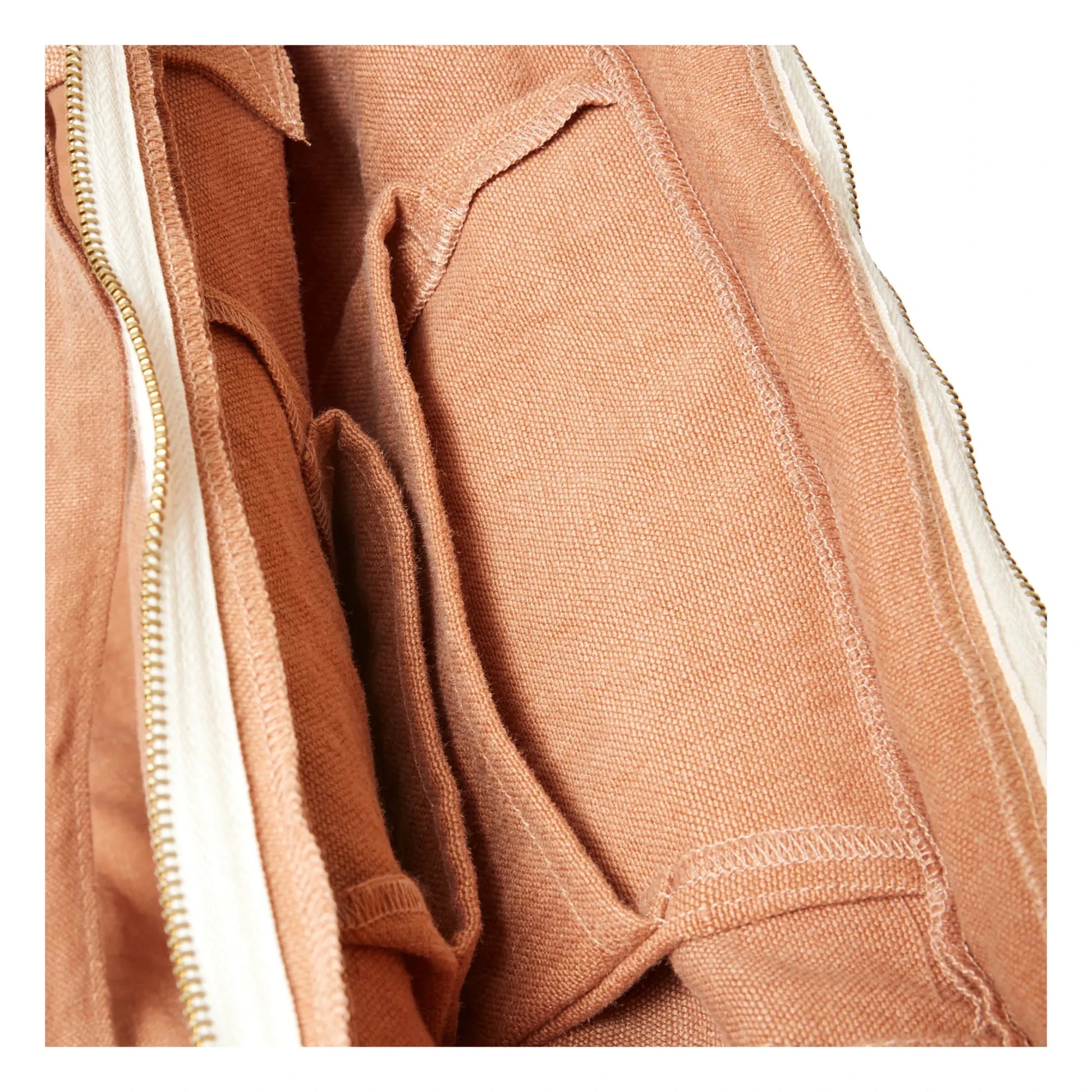 Adorna - Caroline Linen Weekend Bag | Terracotta