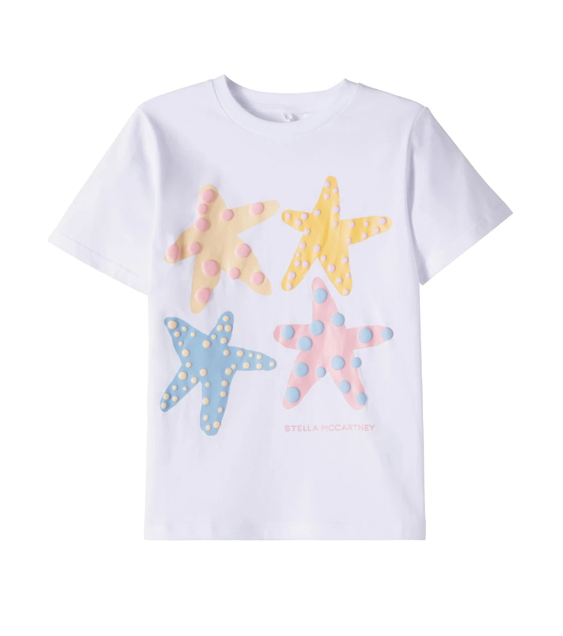 Stella McCartney Kids - تي شيرت من القطن المطبوع