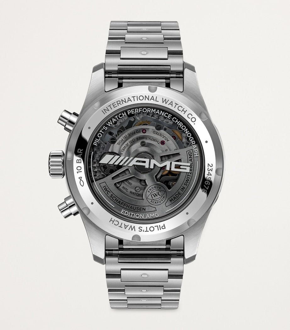 IWC Schaffhausen x Mercedes-AMG Titanium Pilot's Performance Chronograph Watch 41mm