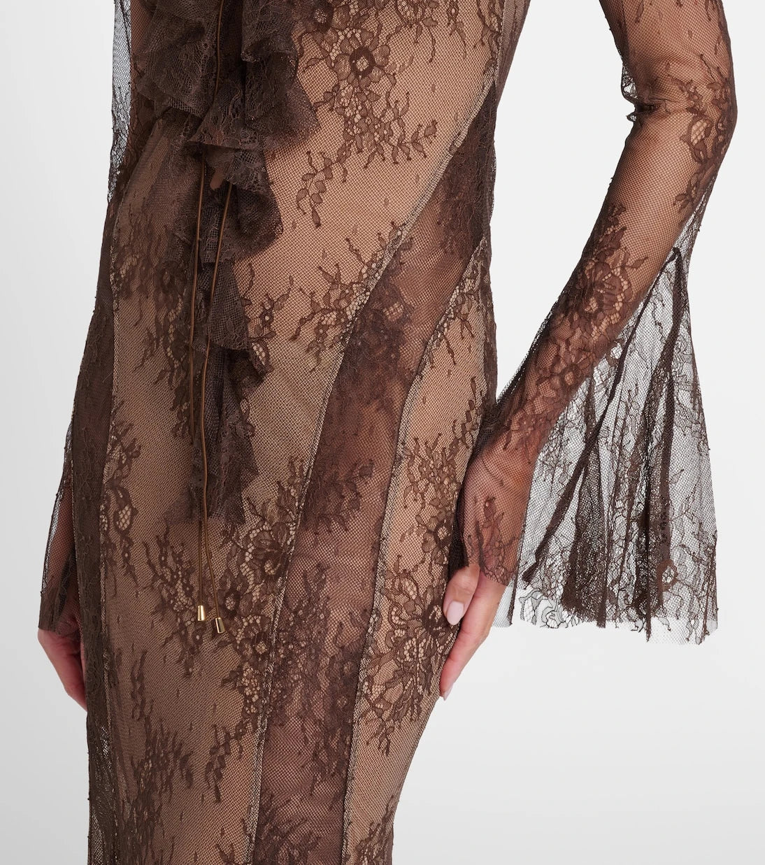 Bananhot - Nori lace maxi dress