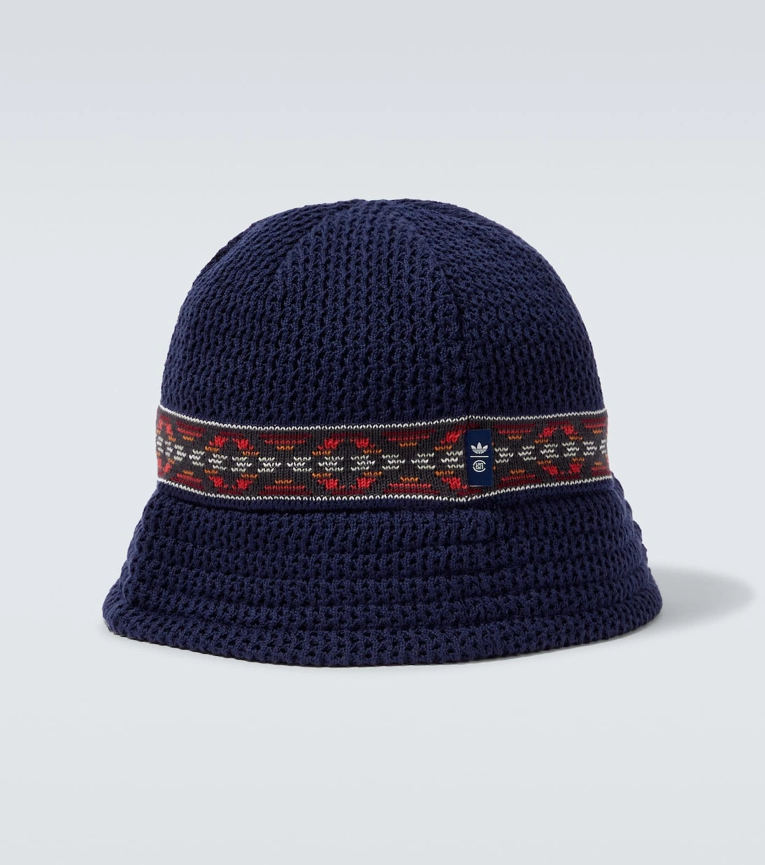 Adidas - x Clot embroidered crochet cotton bucket hat