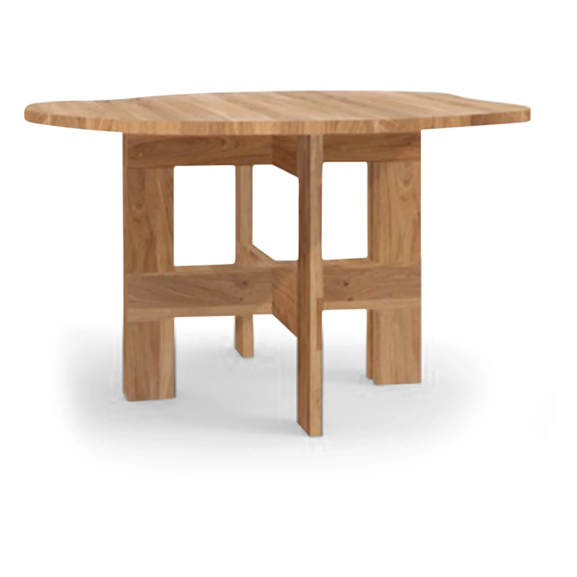 Frama - Farmhouse Irregular Shape Wooden Table | Oak