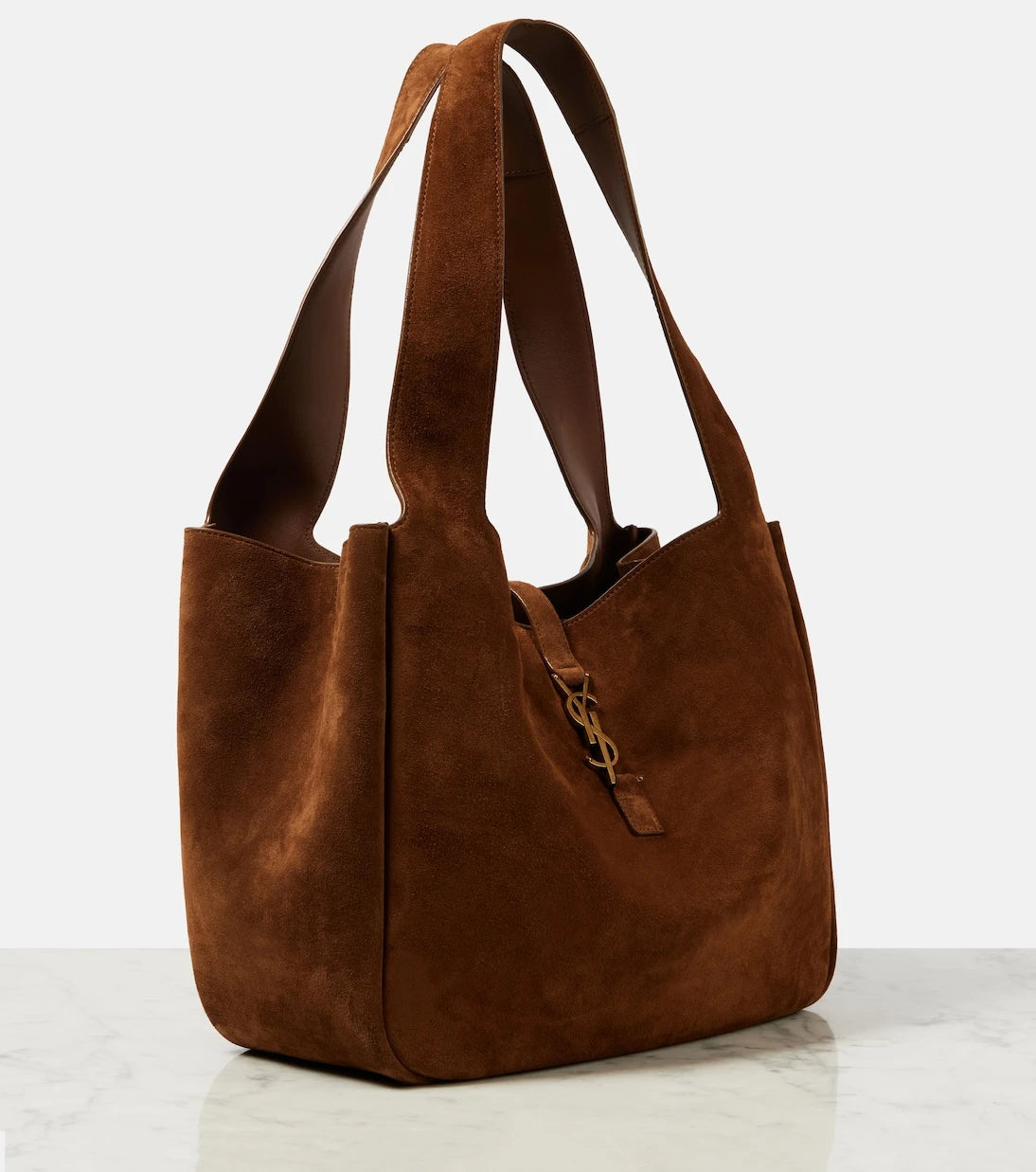Saint Laurent - Le 5 à 7 Bea suede tote bag