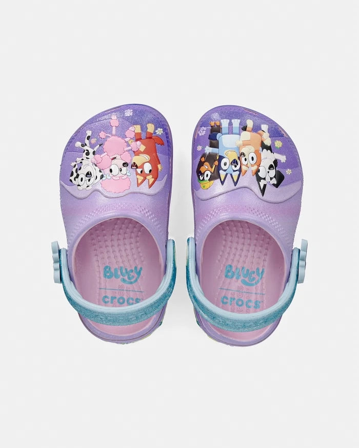 Crocs çocuk terlikleri CLASSIC BLUEY MULTI PINK CLOG T