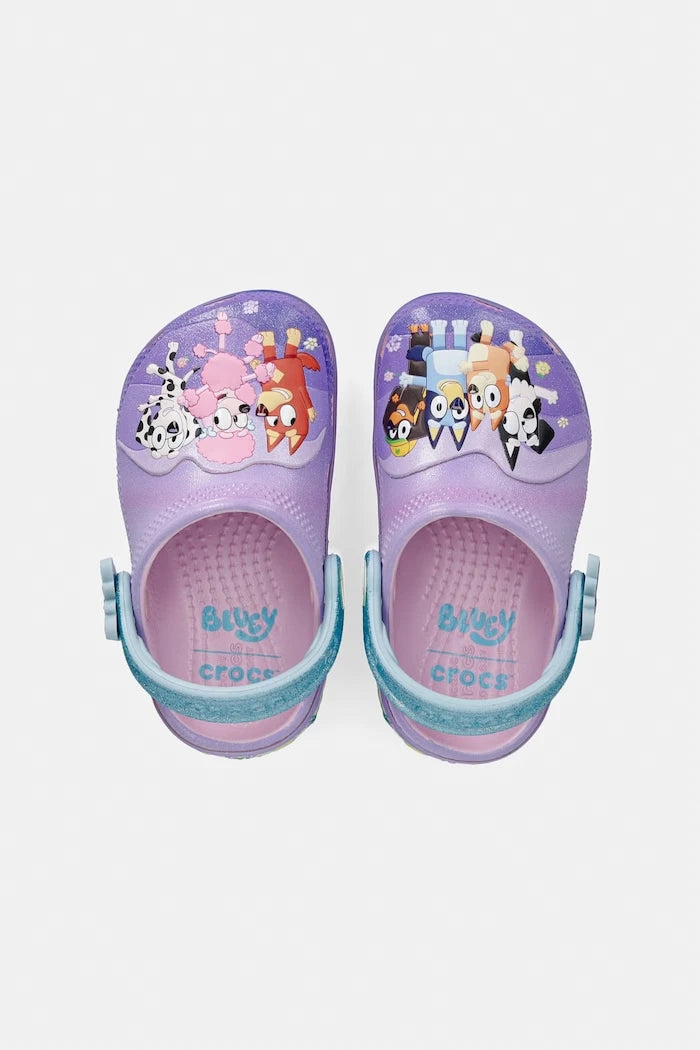 Crocs çocuk terlikleri CLASSIC BLUEY MULTI PINK CLOG T