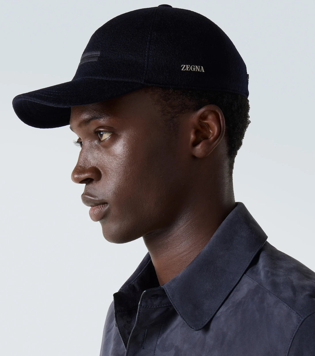 Zegna - Embroidered cashmere baseball cap