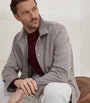 Brown Cashmere Overshirt