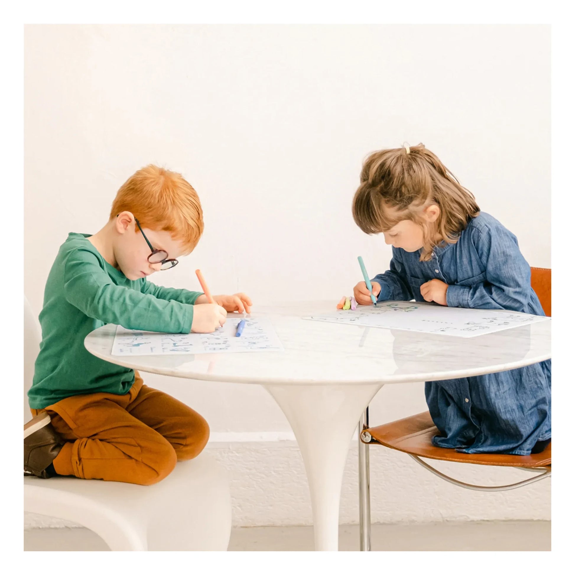 Superpetit - Alphabet coloring placemat
