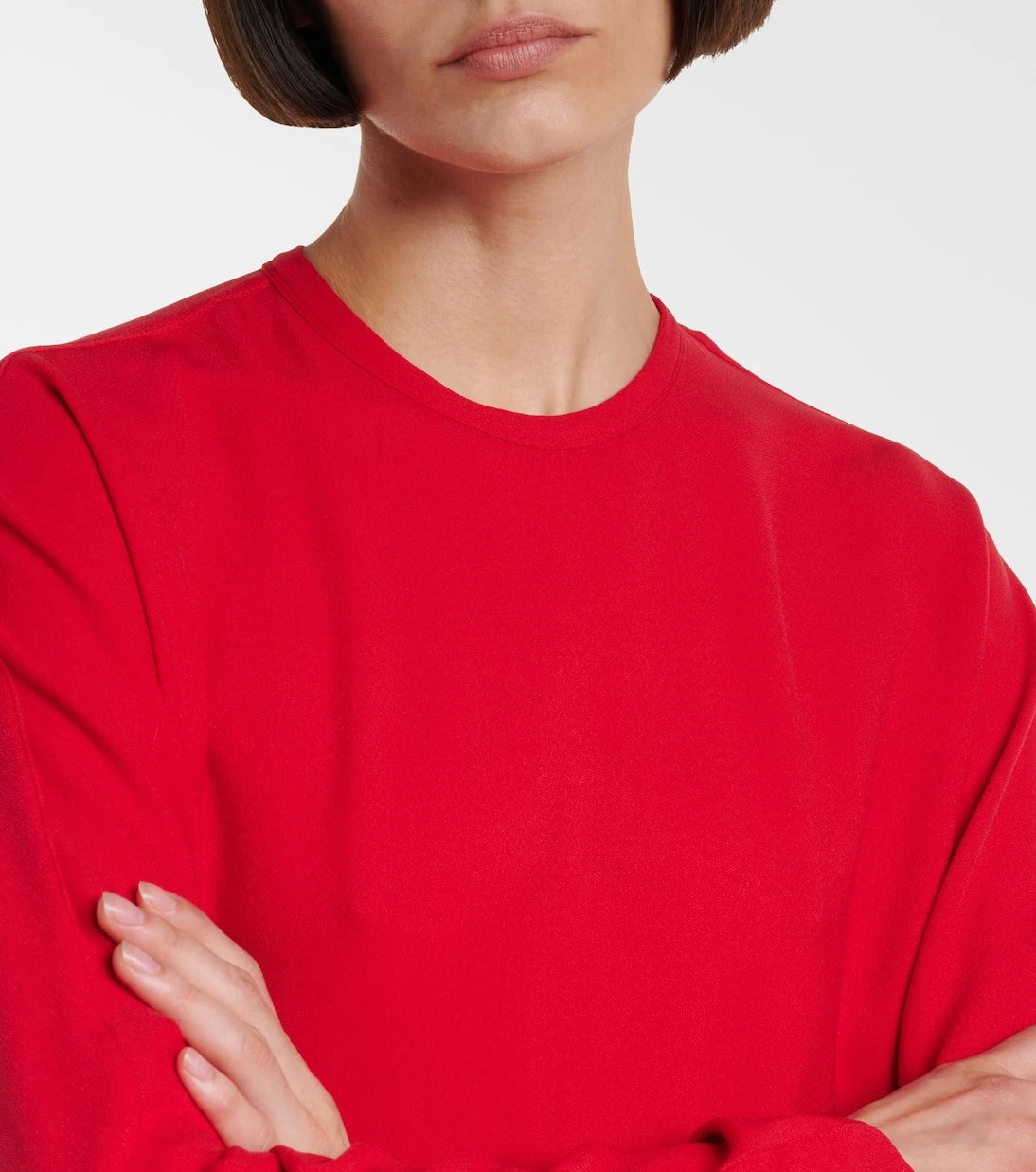 The Row - Anselm draped jersey maxi dress