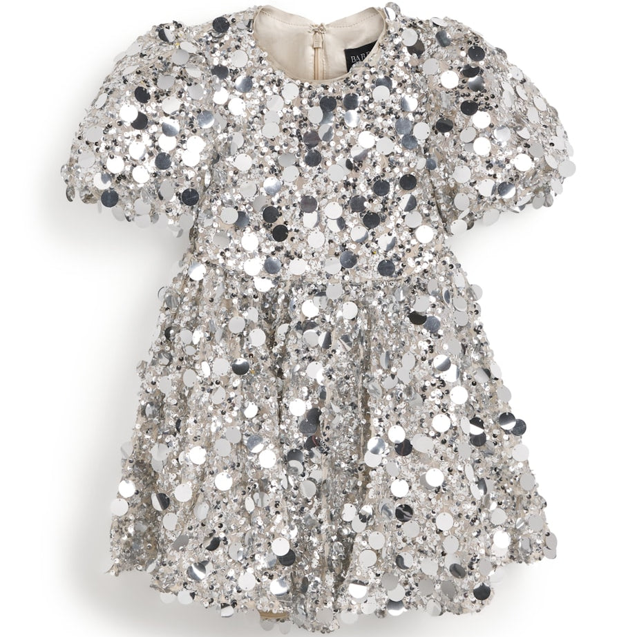 Bardot White Embellished Isabel Dress (4-14 Years)