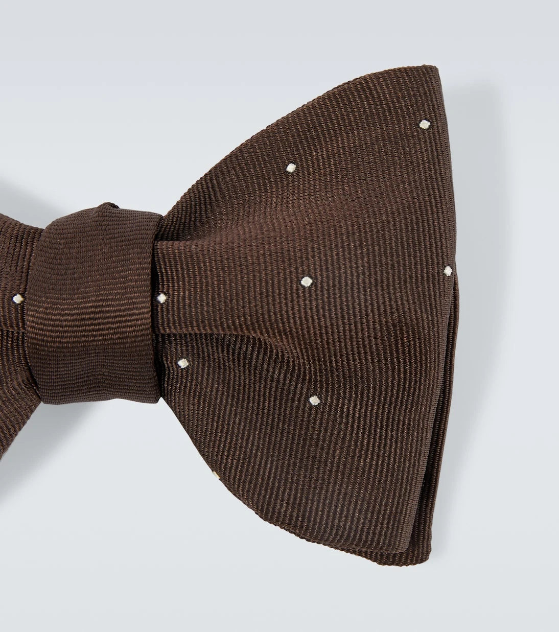 Dunhill - Polka-dot silk bow tie