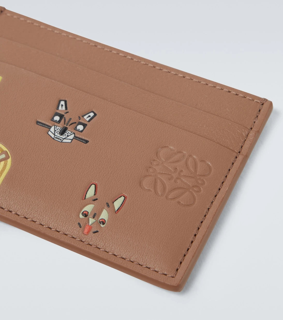 Loewe - x Louis Wain printed leather cardholder