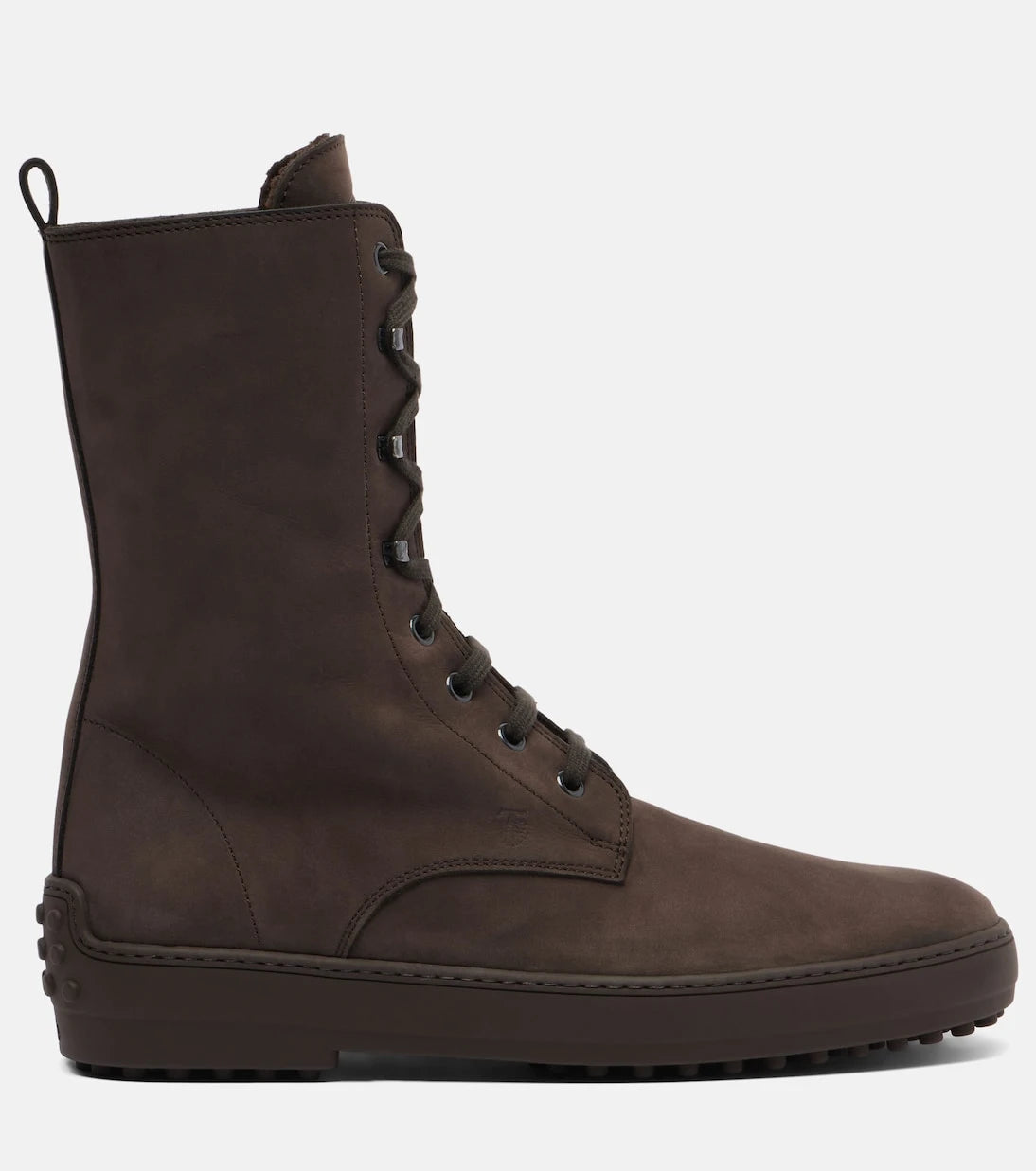 Tod's - Winter Gommino leather lace-up boots