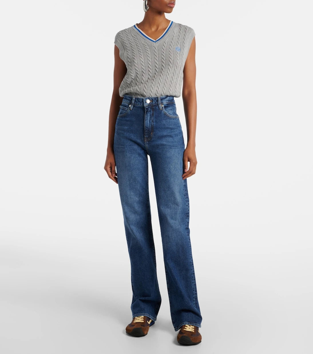 Frame - Arrow high-rise bootcut jeans