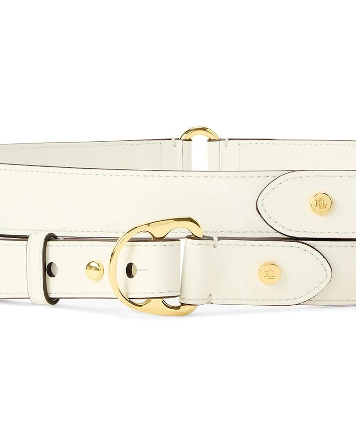 Lauren Ralph Lauren широк kadın deri kemer