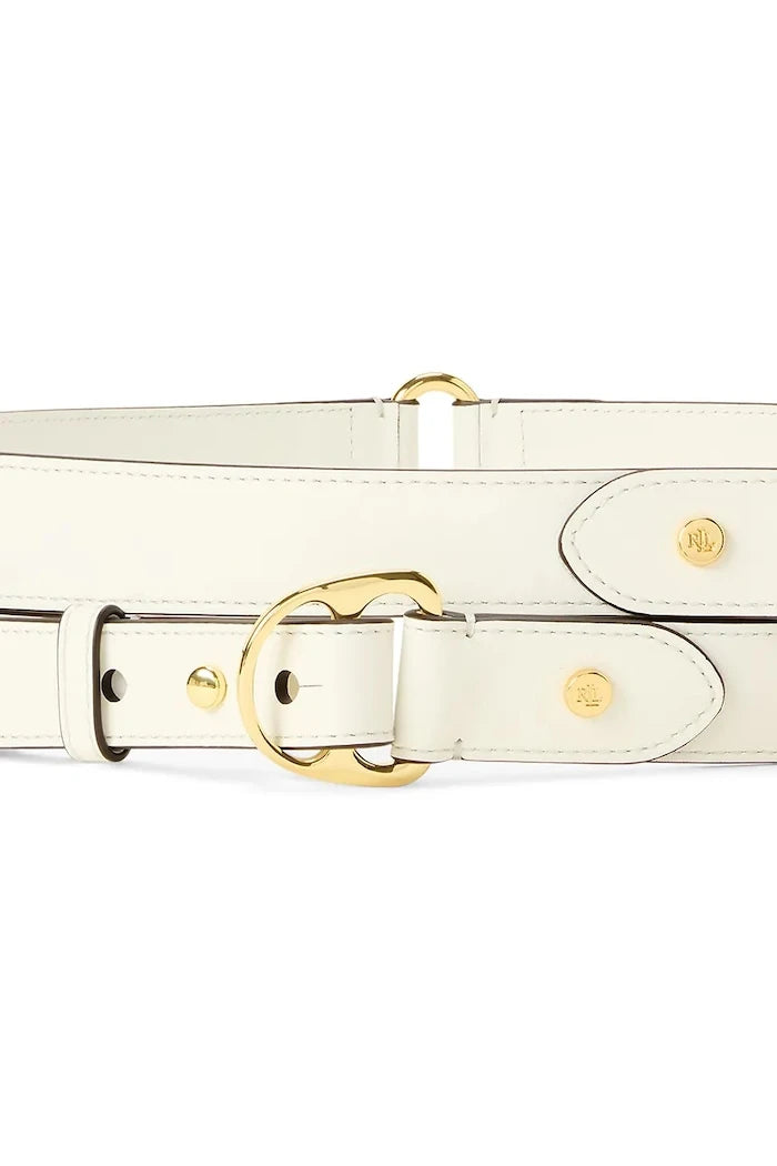 Lauren Ralph Lauren широк kadın deri kemer