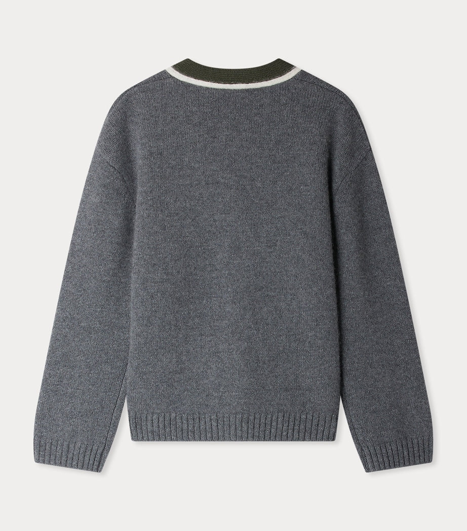 Cashmere Garfield Cardigan (4-8 Years)