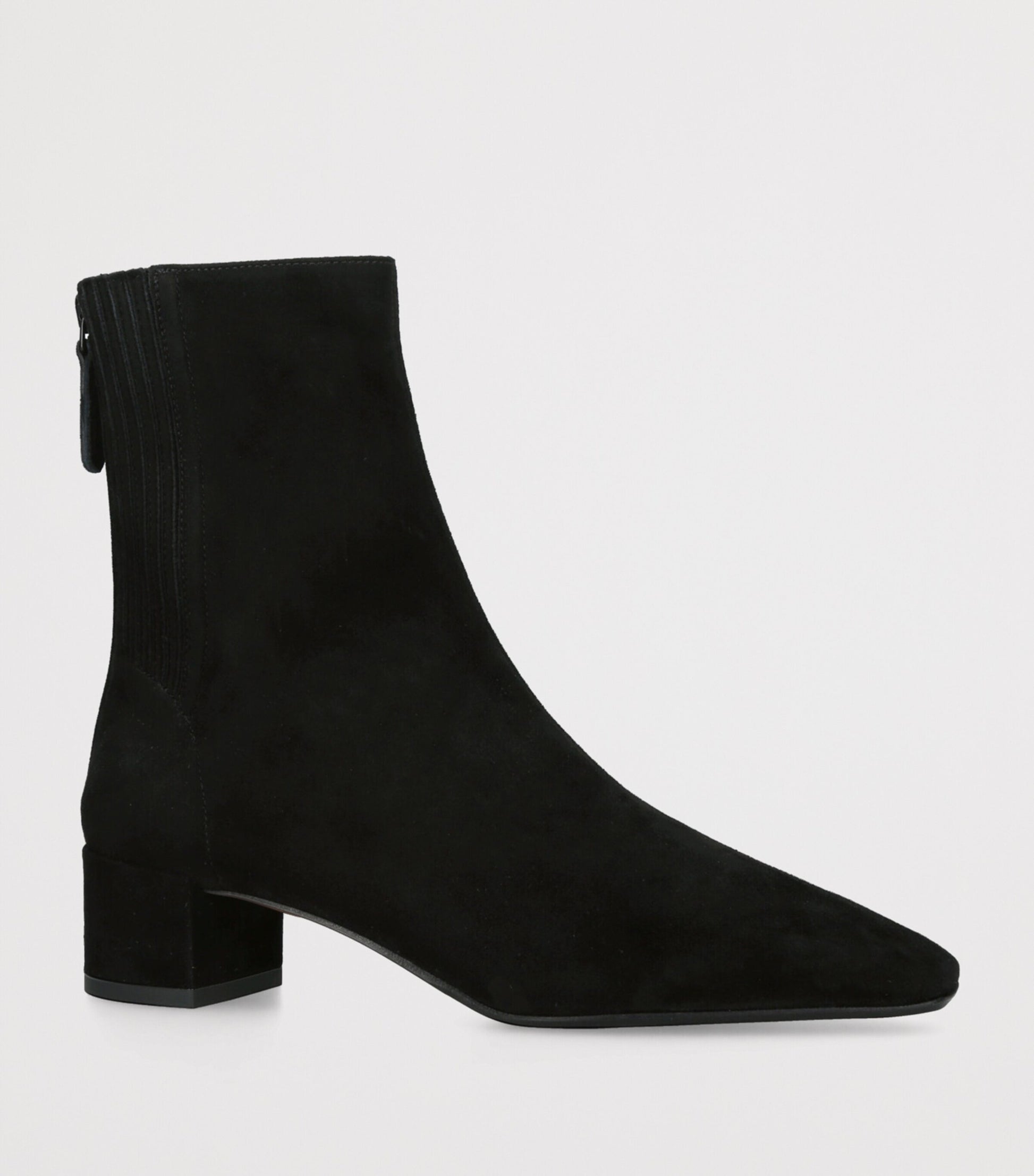 Aquazzura Black Suede Saint Honor Ankle Boots 35