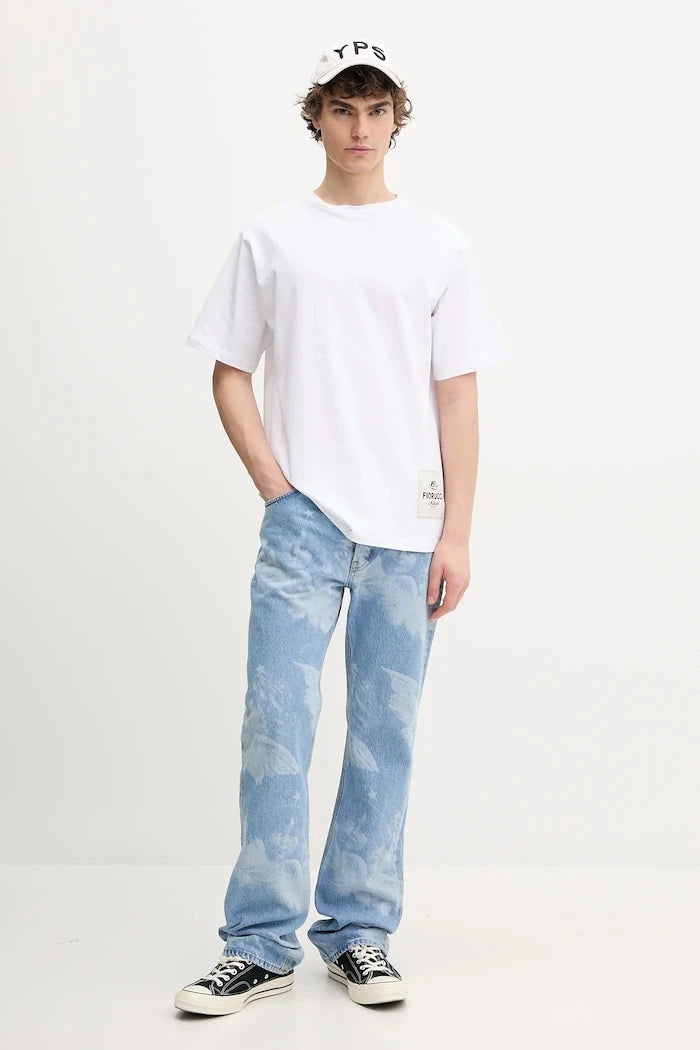 Памучна тениска Fiorucci Label Regular Fit T-Shirt
