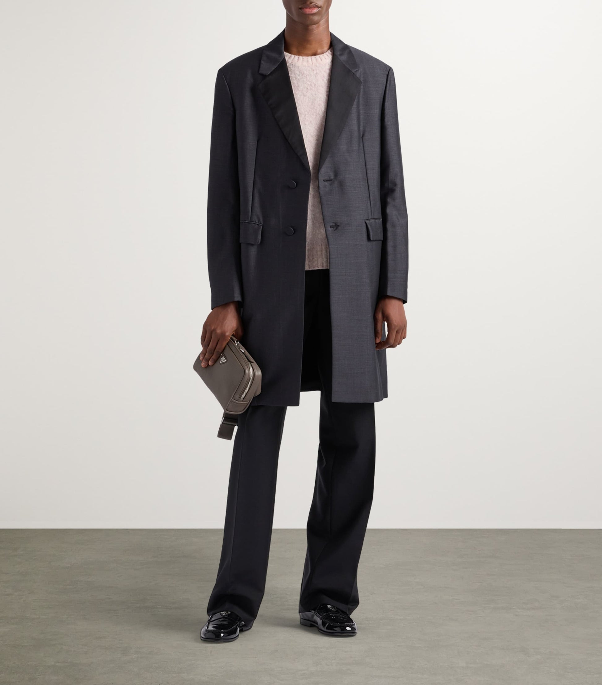 Prada Saffiano Leather Shoulder Bag