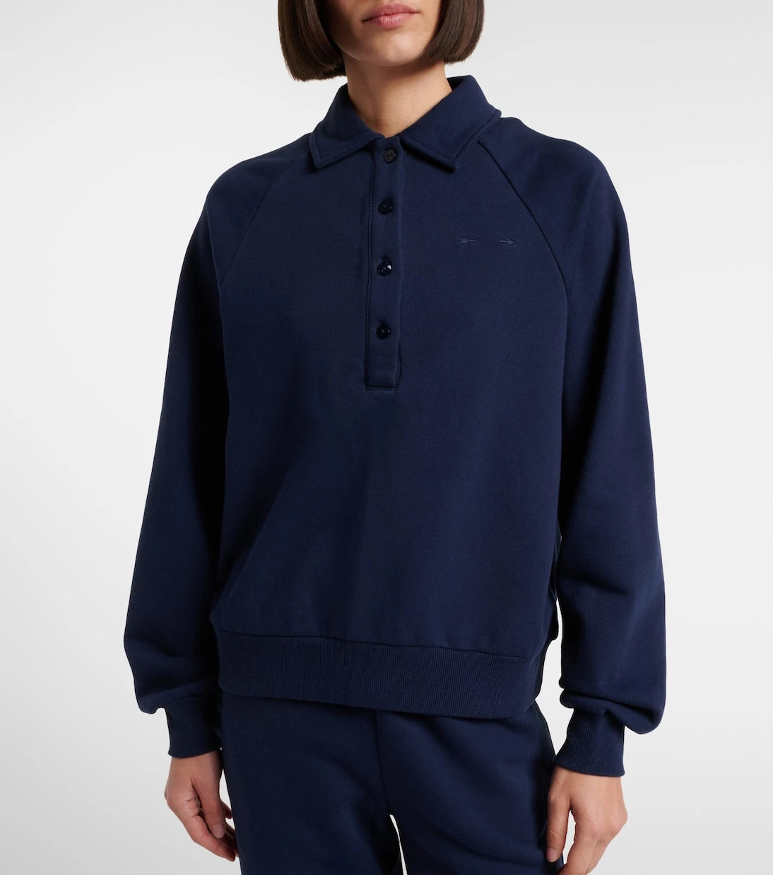 The Upside - Elle cotton jersey polo sweater