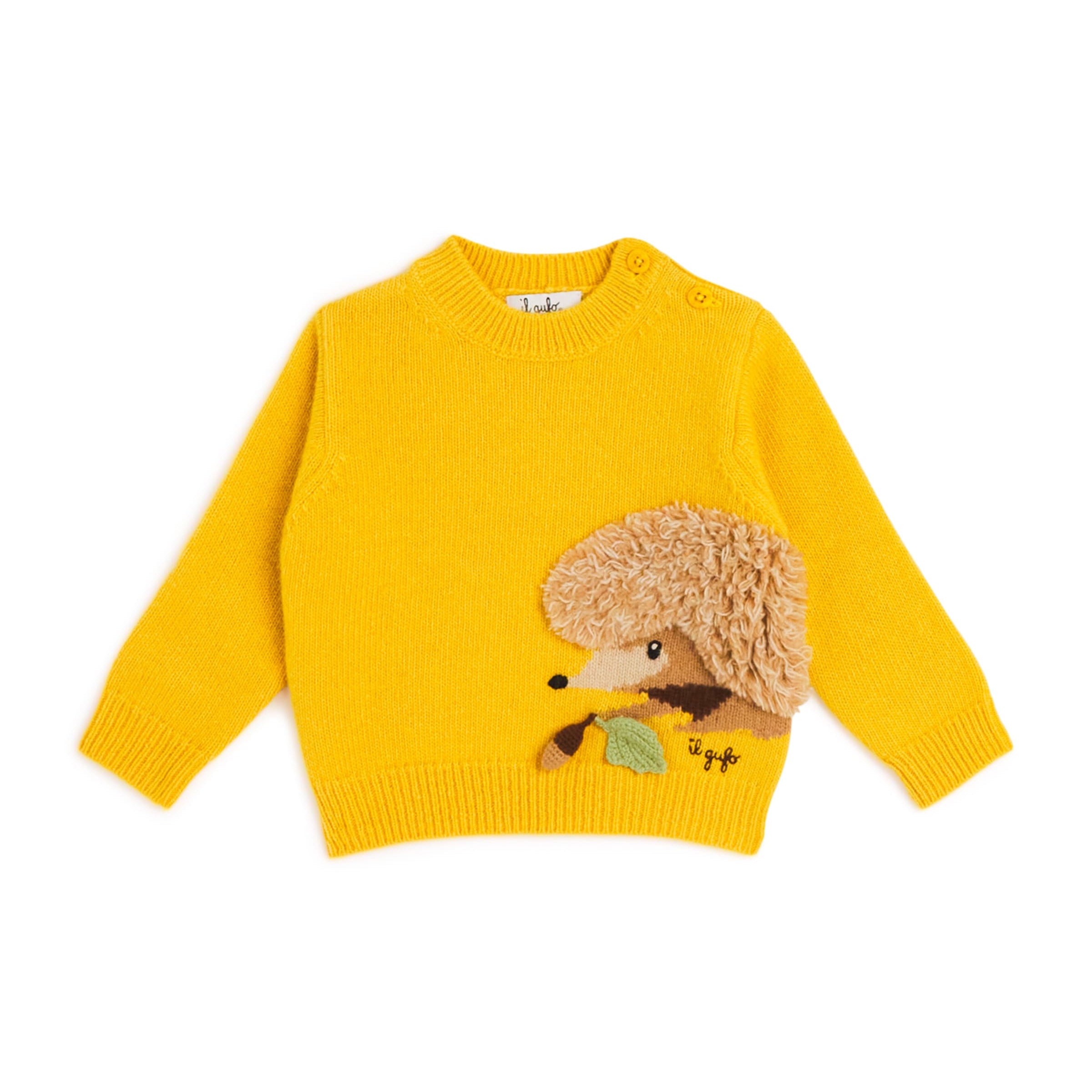 Merino Wool Hedgehog Sweater (6-36 Months)
