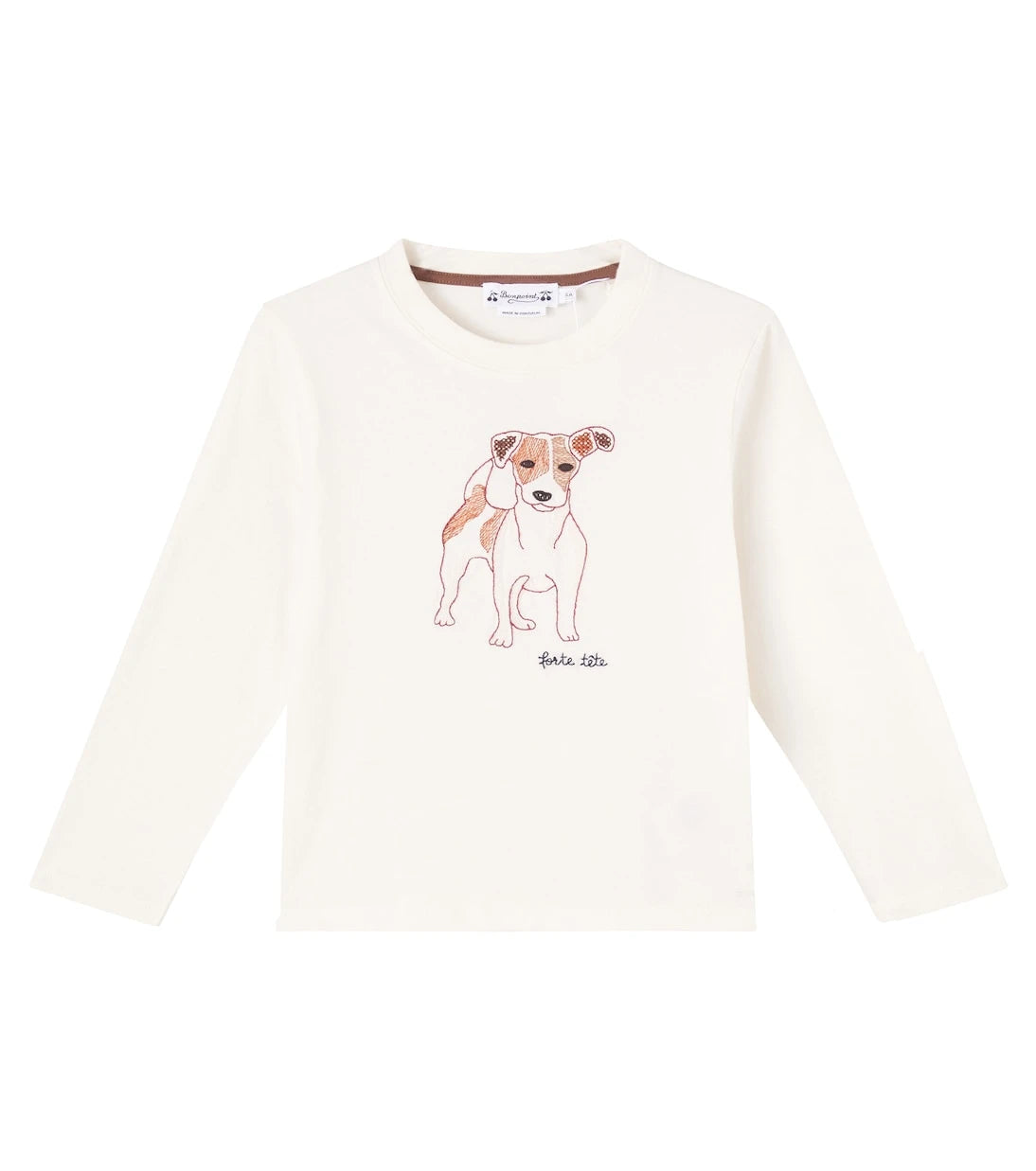 Bonpoint - Tadda embroidered cotton jersey T-shirt