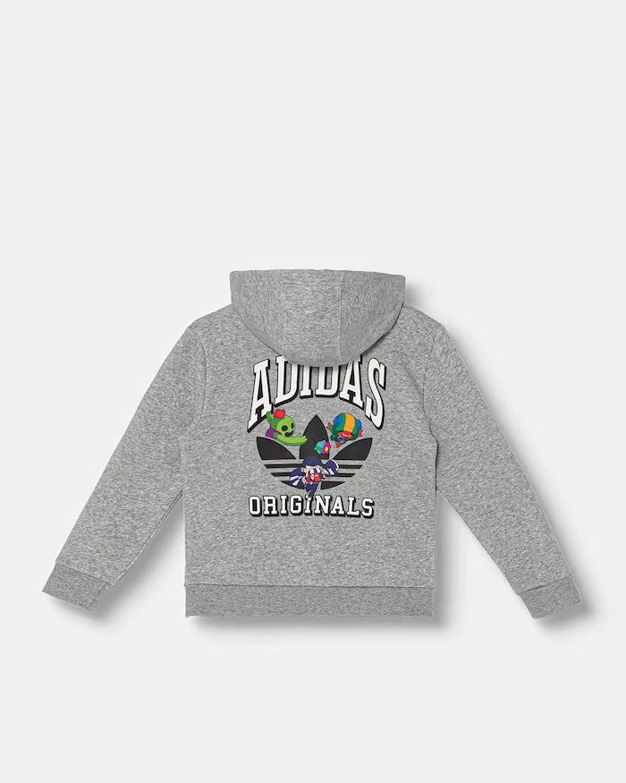 adidas Originals суичър с качулка за деца с памук