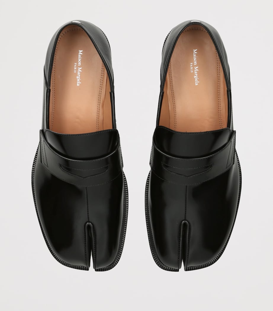 Maison Margiela Leather Tabi Loafers
