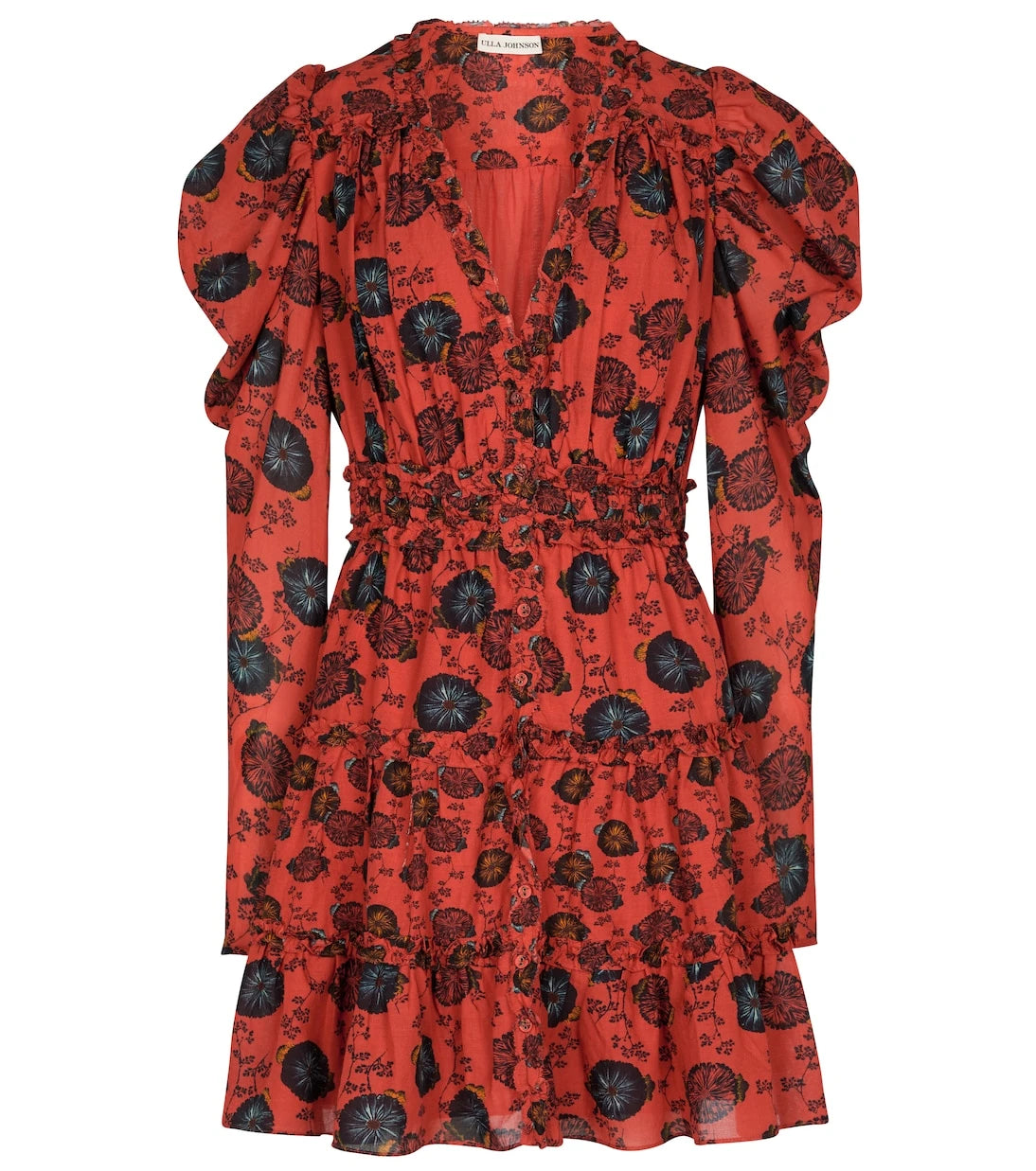 Ulla Johnson - Windsor floral cotton-blend minidress