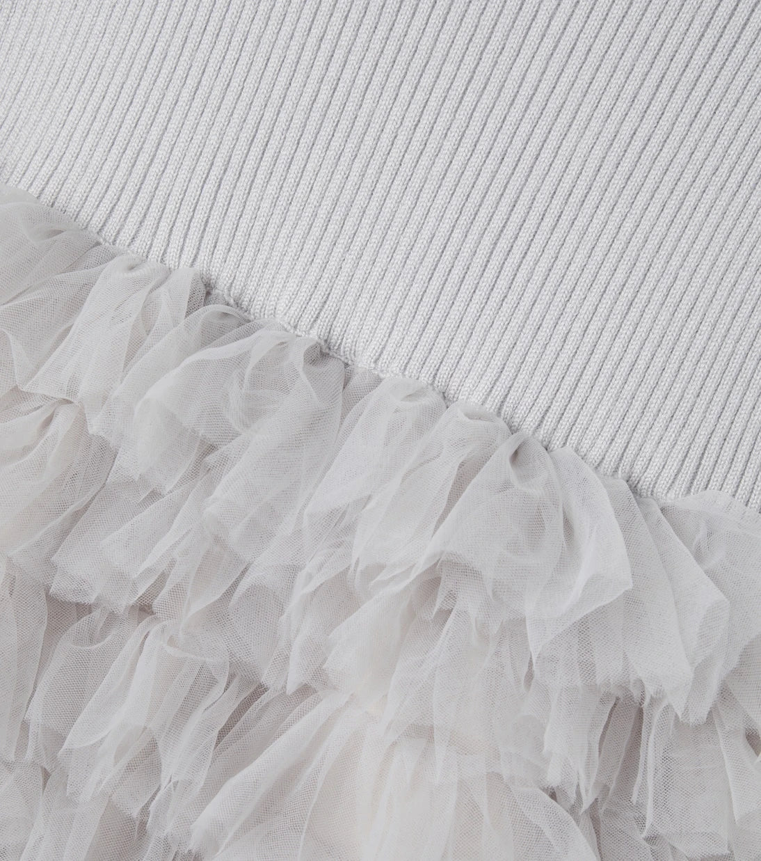 Donsje - Cecilly ruffled wool-blend tulle dress