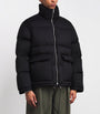 Black Down Ripstop Puffer Jacket