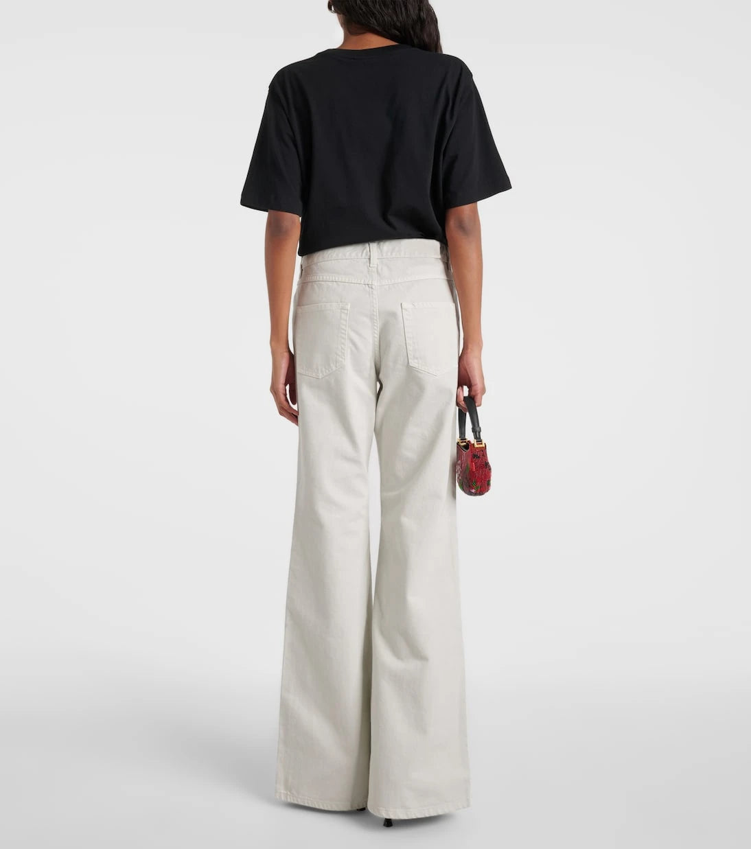 Magda Butrym - High-rise flared jeans