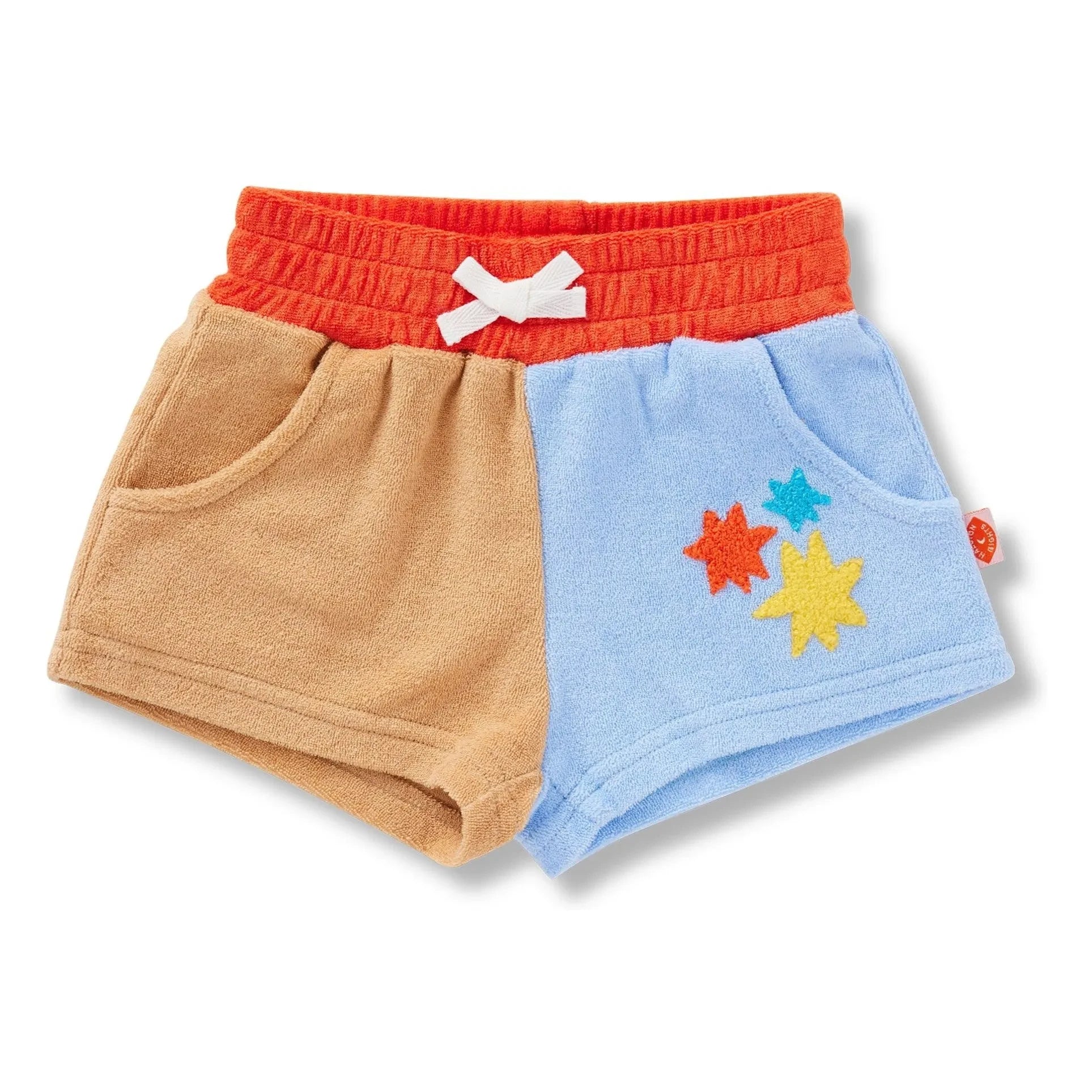 Halcyon Nights - Terry star shorts | Light blue