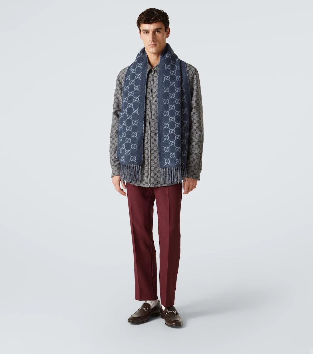Gucci - GG cashmere scarf