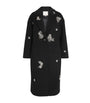 Crystal-Embellished Ivy Gravis Coat BLACK/CLEAR