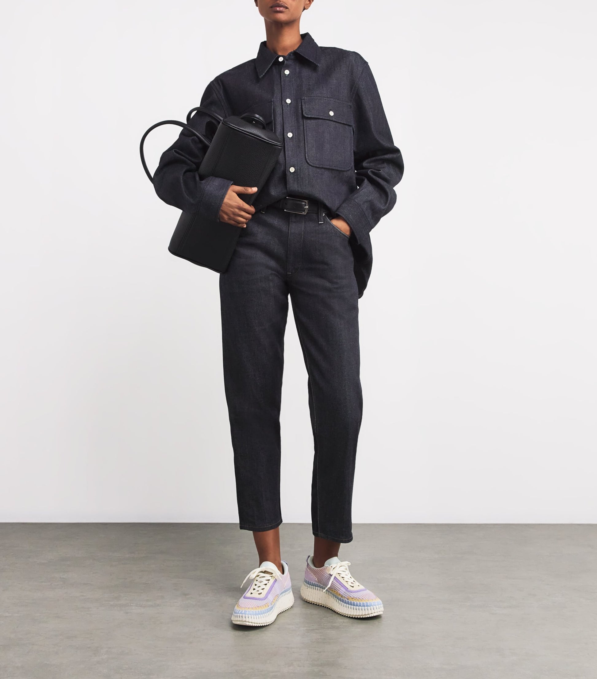 Purple Nama Runner Sneakers